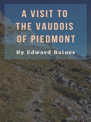 cover image of A Visit to the Vaudois of Piedmont